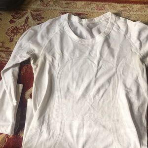 Lululemon Swiftly Long Sleeve White 6